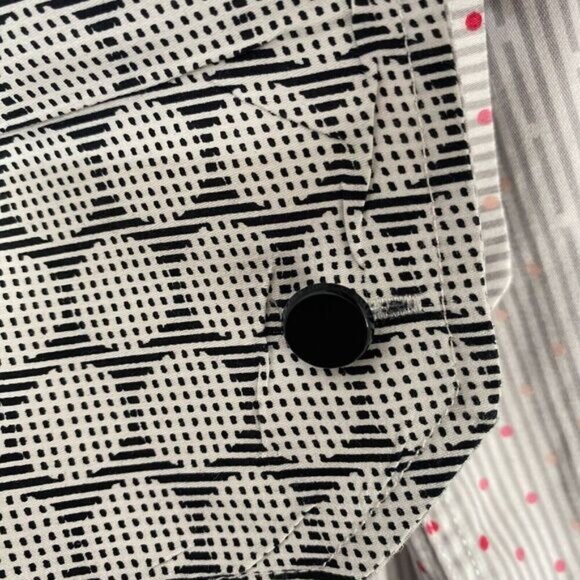 Steven Land Button Shirt Mens 18-1/2 34/35 Big Tall Multi Color Pattern Cotton - Picture 9 of 9